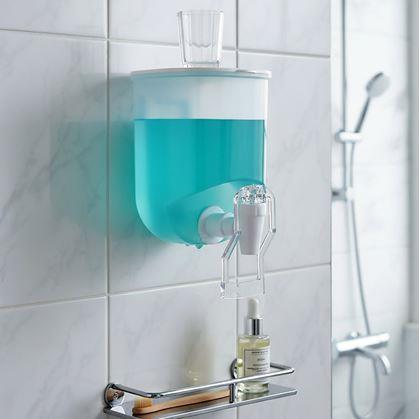 Obrázek z Nalepovací dávkovač do koupelny 600 ml