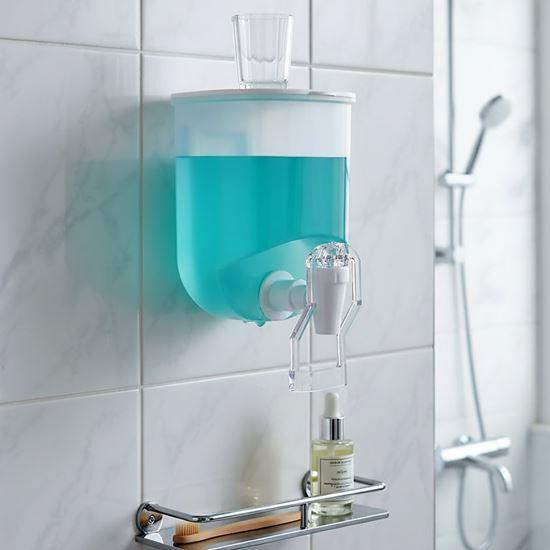 Obrázek z Nalepovací dávkovač do koupelny 600 ml