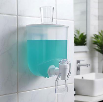 Obrázek z Nalepovací dávkovač do koupelny 600 ml