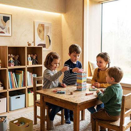 Obrázek z Dětská hra - dřevěná věž