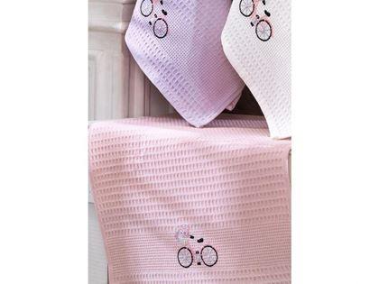 Obrázek z Dárková sada vaflových utěrek 3 ks - bicykl