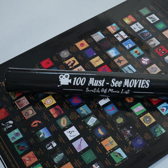 Obrázek z Stírací plakát - 100 filmů, které musíte vidět