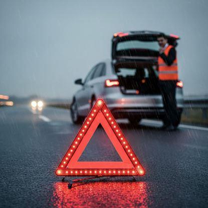 Obrázek Výstražný trojúhelník s LED osvětlením