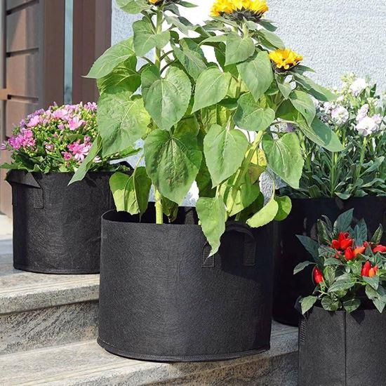 Obrázek z Textilní květináč - průměr 30 cm