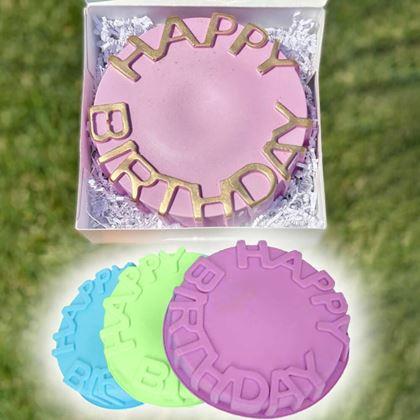 Obrázek z Silikonová forma na pečení - Happy birthday