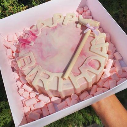 Obrázek Silikonová forma na pečení - Happy birthday