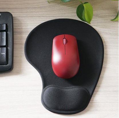 Obrázek Ergonomická podložka pod myš - černá