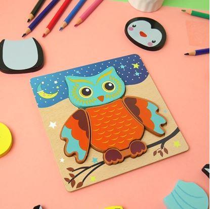 Obrázek Dřevěné puzzle pro nejmenší