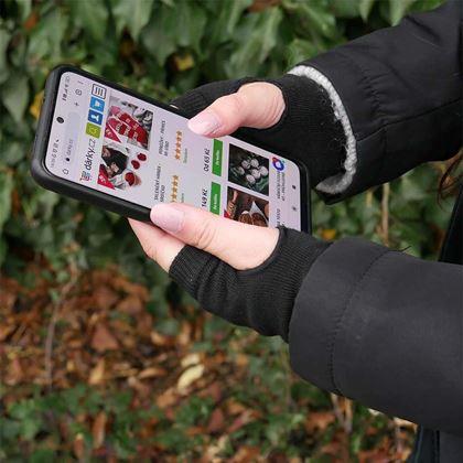 Obrázek z Hřejivé návleky na ruce - černé