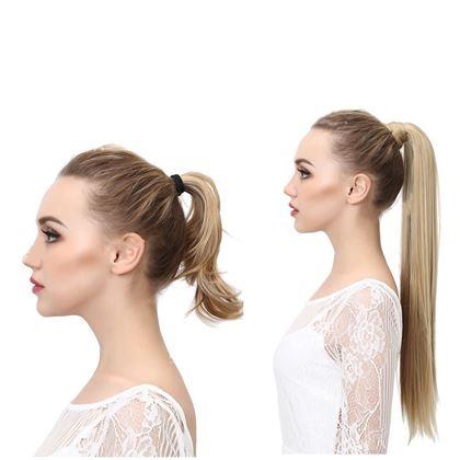Obrázek z Příčesek do vlasů culík - světlá blond