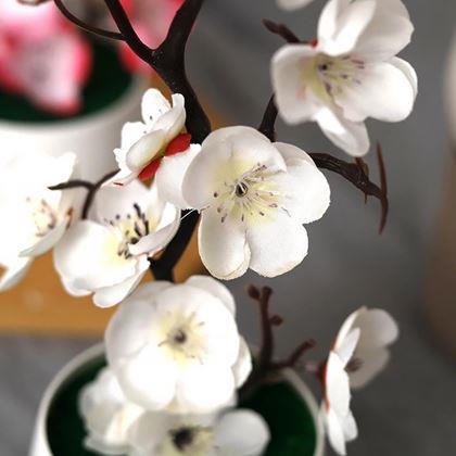 Obrázek z Umělá sakura v květináči - 30 cm
