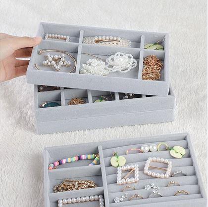 Obrázek z Organizér na šperky do šuplíku - mini přihrádky