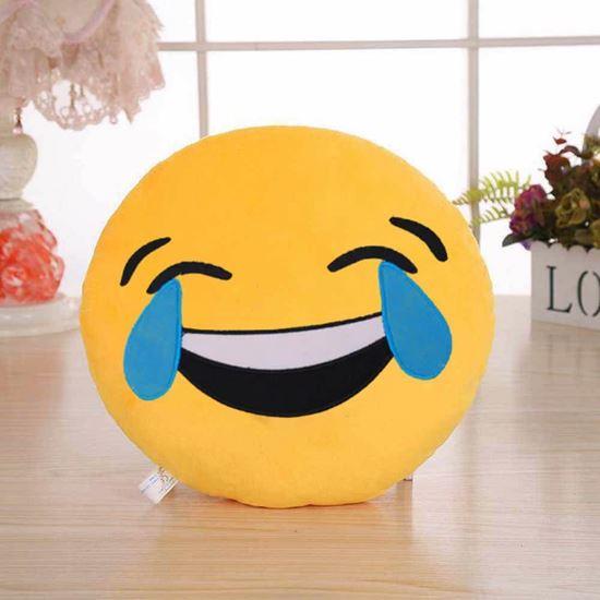 Obrázek z Emoji polštář - slzy radosti