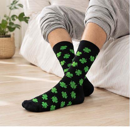 Obrázek Ponožky se čtyřlístky unisex, univerzální velikost