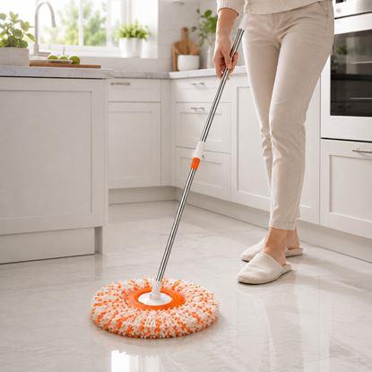 Obrázek Prachový mop s otočnou hlavicí o 360°