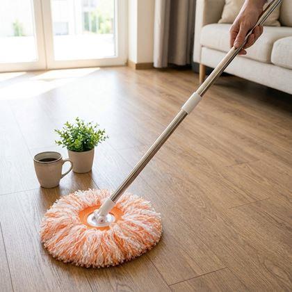 Obrázek z Prachový mop s otočnou hlavicí o 360°