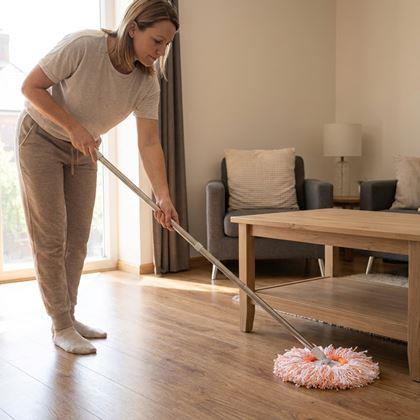 Obrázek z Prachový mop s otočnou hlavicí o 360°