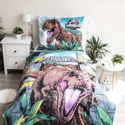 Obrázek Povlečení Jurský svět - Roar - svítící efekt, 140x200, 70x90 cm